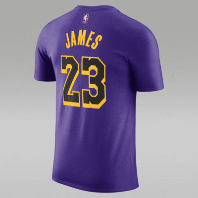 Los Angeles Lakers Statement Edition Men's Jordan NBA T-Shirt