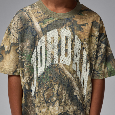 Jordan MVP Little Kids' Distressed Wordmark T-Shirt