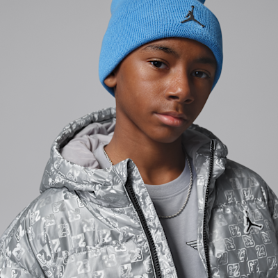 조던 주니어 박시 샤이니 패딩 재킷