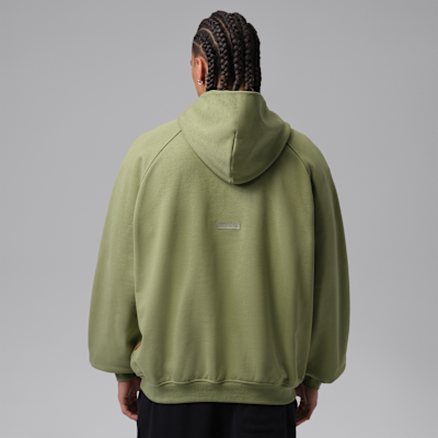 Jordan Flight Fleece Bol Kesimli Erkek Kapüşonlu Sweatshirt'ü görsel 2