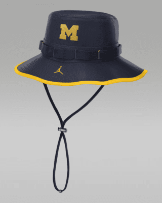 Женские  Michigan Wolverines On-Field Apex Boonie Jordan Dri-FIT College Bucket Hat