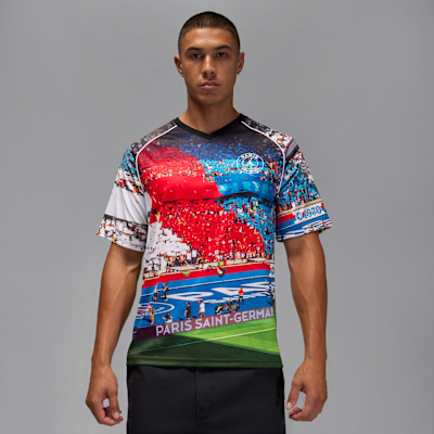 Playera de tela de punto para hombre del Paris Saint-Germain