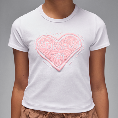 Jordan Big Kids' Etched Wood T-Shirt
