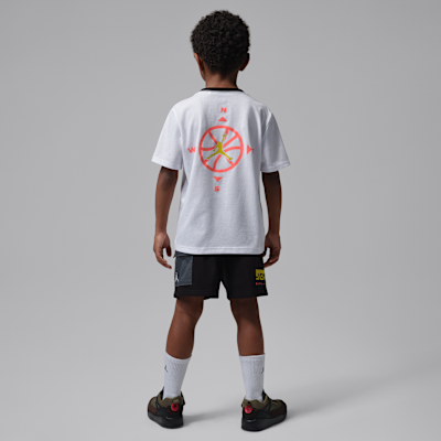 Jordan Little Kids' Hike Mike 2-Piece Graphic Fleece Shorts Set