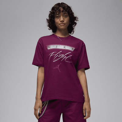 Jordan Flight Heritage T-Shirt mit Grafik für Damen