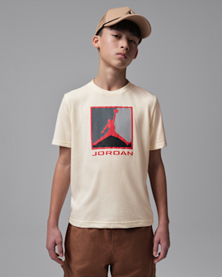 Детская футболка Jordan Flight Essentials Big Kids' Boxed Logo 3.0