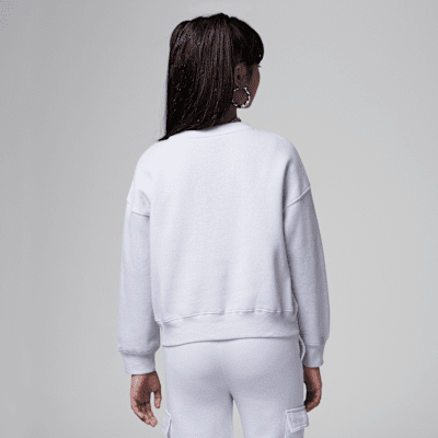 Prenda para la parte superior de cuello redondo 1st Baby Blue para niños talla grande Jordan