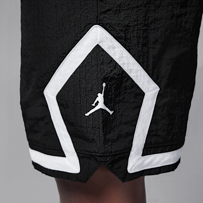 Shorts para la alberca de tejido Woven Diamond para niños talla pequeña Jordan