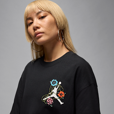 Playera con gráfico oversized para mujer Jordan Flight