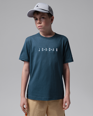 Детская футболка Jordan Big Kids' Embroidered Logo