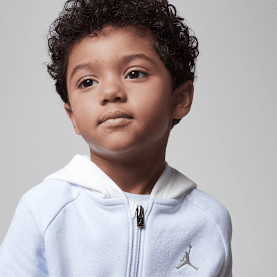 Jordan Toddler 2-Piece Blocked and Ribbed Full-Zip Set
