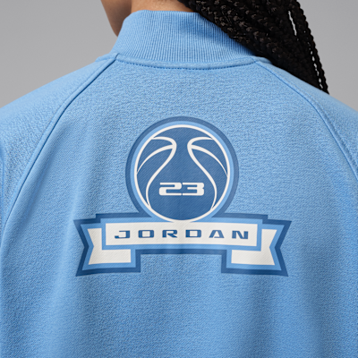 Jordan Brooklyn Fleece Çeyrek Fermuarlı Kadın Crop Üst görsel 6