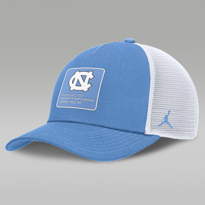 North Carolina On-Field Rise Engineered Men's Jordan Brand College Trucker Adjustable Hat