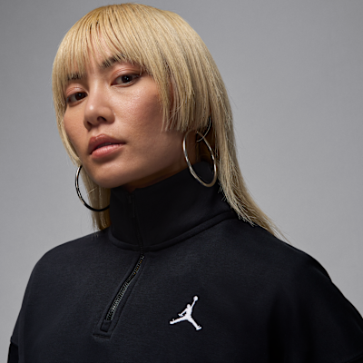 Jordan Brooklyn Fleece Women's French Terry 1/4-Zip Top