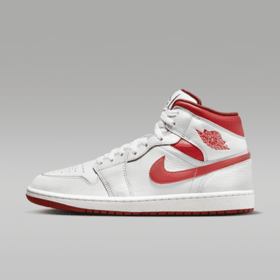Air jordan 1 hot sale high white red