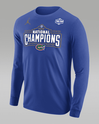 Мужская футболка Florida (Men's Team) Jordan College National Champs Long-Sleeve
