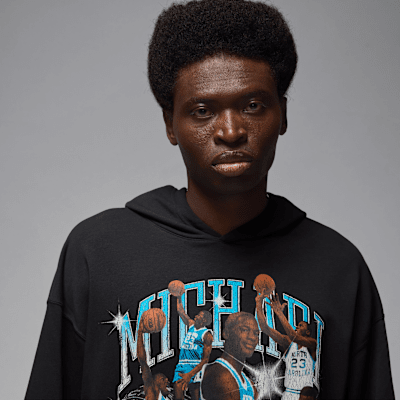 Sudadera con gorro sin cierre oversized para hombre Jordan Flight