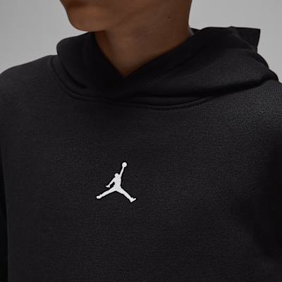 Mikina s kapucí Jordan Dri-FIT Sport Crossover pro větší děti