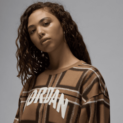 Jordan Brooklyn Fleece Women's Graphic Crew-Neck Sweatshirt