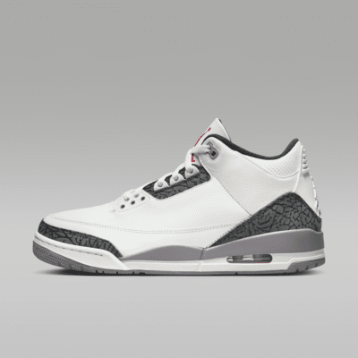 รองเท้าผู้ชาย Air Jordan 3 Retro "Cement Grey"