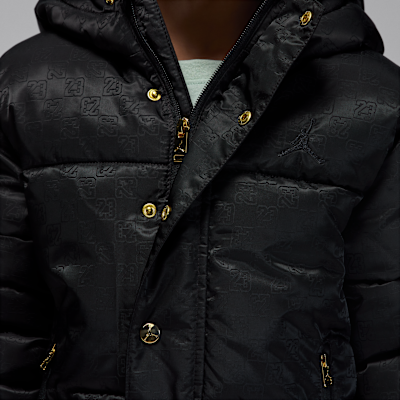 Chamarra de jacquard 23 con relleno para niños talla pequeña Jordan