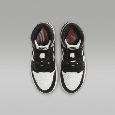 Jordan 1 Retro High OG 'Latte' Younger Kids' Shoes