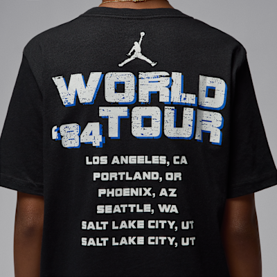 Playera con gráfico Tour para niños talla grande Jordan