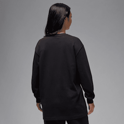 ジョーダン ウィメンズ オーバーサイズド ロングスリーブ Tシャツ