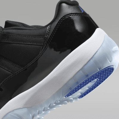 Air Jordan 11 Retro Low "Black/Varsity Royal" Men's Shoes