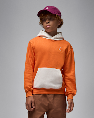 Детское худи Jordan Brooklyn Fleece Big Kids' Pullover Hoodie