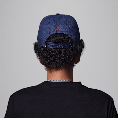 Gorra de visera plana para niños talla grande Jordan Paris Saint-Germain