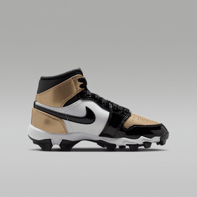 Jordan 1 Mid Little/Big Kids' Cleats