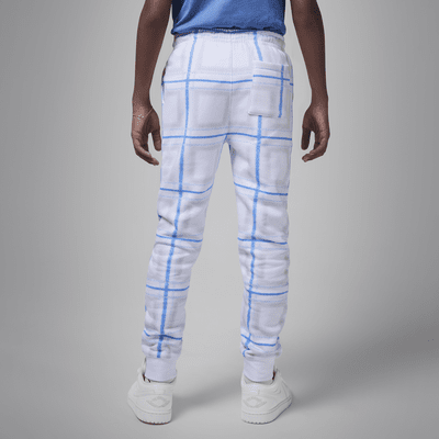Pants de tejido Fleece para días festivos para niños talla grande Jordan Brooklyn Essentials