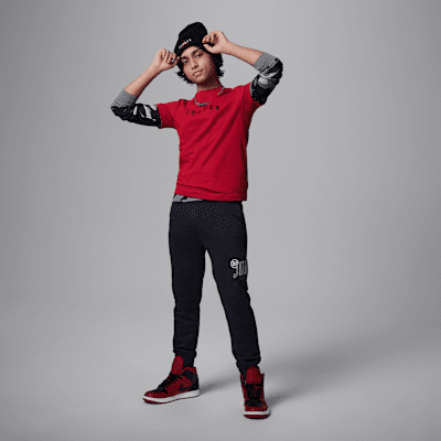T-shirt con logo ricamata Jordan – Ragazzo/a