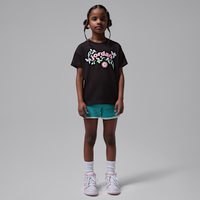 Jordan Little Kids' Puff Floral T-Shirt