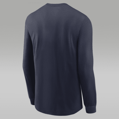 Michigan Wolverines Alternate Logo Men's Jordan College Long-Sleeve T-Shirt