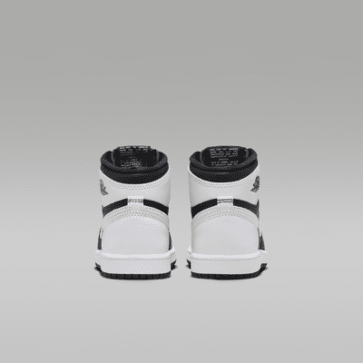 Jordan 1 Retro High OG "Black & White" Little Kids' Shoes
