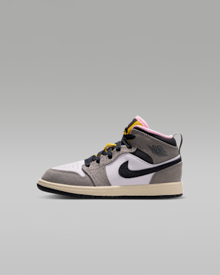 Детские кроссовки Jordan 1 Mid SE Little Kids'