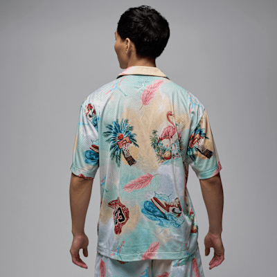 Jordan Essentials Men's Printed Camp Top