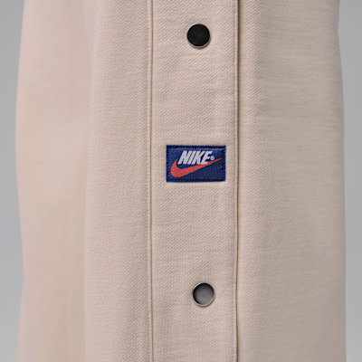 Jordan Flight Fleece Fransız Havlu Kumaşı Çıtçıtlı Kadın Eşofman Altı görsel 4