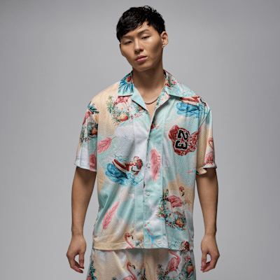 Jordan Essentials Men's Printed Camp Top
