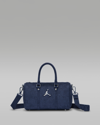 Jordan Monogram kleine Sporttasche aus Wildlederimitat (3 l). Nike DE