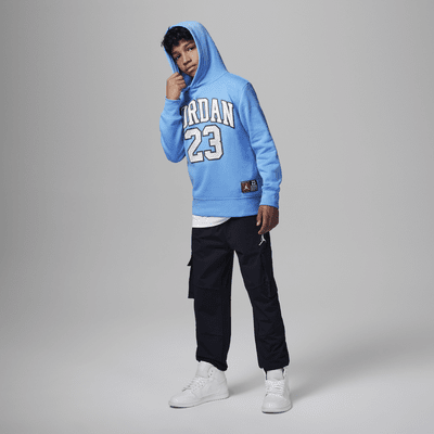Sudadera con gorro para niños talla grande Jordan Fleece Pullover Hoodie