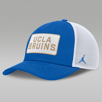 UCLA On-Field Rise Men's Nike Jordan Brand College Trucker Adjustable Hat