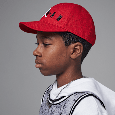 Gorra con estructura y correa trasera para niños talla grande Jordan