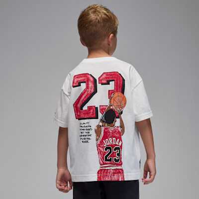 Playera Sketch para niños talla pequeña Jordan