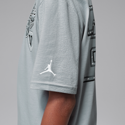 Playera de aviador retro para niños talla grande Air Jordan 5