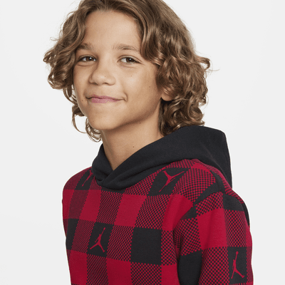 Sudadera con capucha sin cierre para niño talla grande Jordan