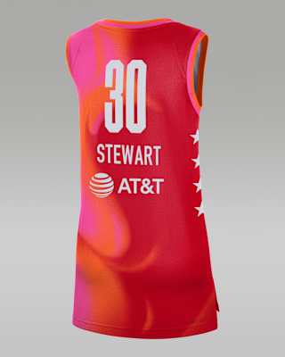 Женские джерси Breanna Stewart 2026 WNBA All-Star Jordan Dri-fit WNBA Game Victory Jersey