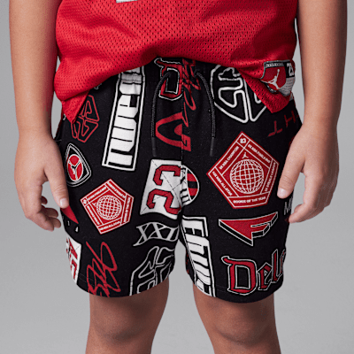 Shorts de French Terry estampados Jordan Essentials para niños de preescolar